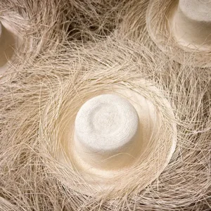 Fabricación de sombrero panamá