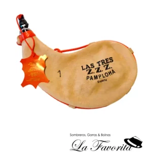 Bota de vino Curva Pez 1 litro - Las Tres ZZZ