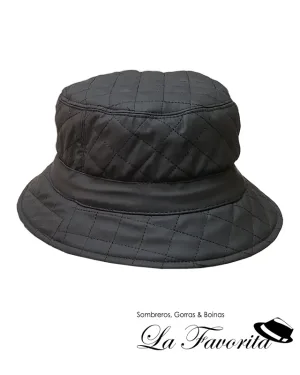 Gorro mujer lluvia acolchado Cindy negro - Gold Lion