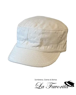 Gorra deportiva de algodón modelo castro beig - Miralles