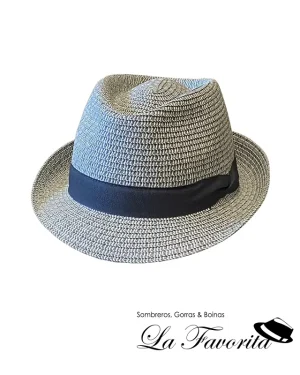 Sombrero verano ala corta flexible modelo 10697 gris - Beirets