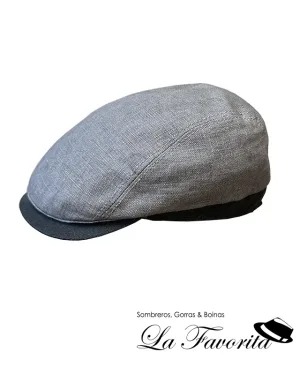 Gorra verano lino Cervatos gris - Verra