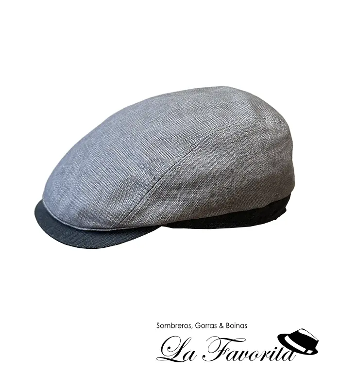 Gorra verano lino Cervatos gris - Verra