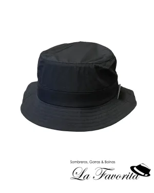 Gorro pescador impermeable fino redecilla negro - Gold Lion
