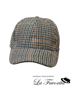 Gorra deportiva béisbol pata gallo con orejeras 1-20-839 azul - Miralles