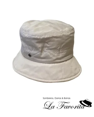 Gorro mujer lluvia forro polar N600PSLP beig - Loevenich