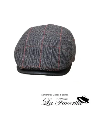 Gorra lana forma espiga Lena Shetland 24 gris - Verra
