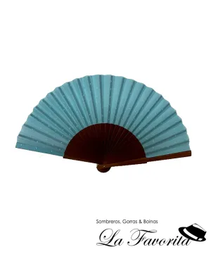 Abanico plumeti liso 54263 azul surf - Aire Distinto