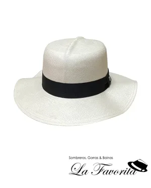 Sombrero panamá Colonial 5H40 blanco - Vintimilla