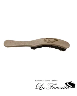Cepillo curvado de madera haya y pelo de caballo - La Favorita