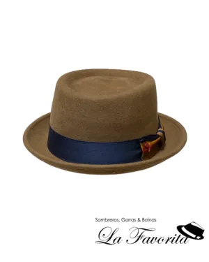 Sombrero pork pie lana 47825 camel - Alfonso D'Este