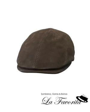 Gorra cuero forma 26 marrón - Hat Club