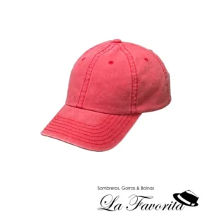 Gorra deportiva béisbol algodón 115415-0007 rojo - Hat Club