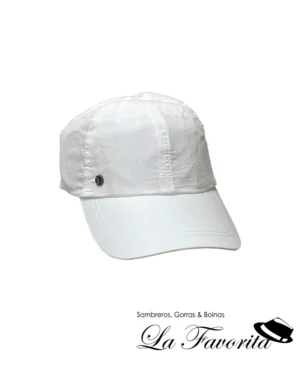 Gorra deportiva algodón 679002 blanco - Loevenich