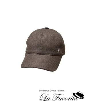 Gorra deportiva lana orejeras Baseball Bob 824 marrón - Panizza