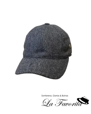 Gorra deportiva lana Strike espiga gorda gris - Beirets
