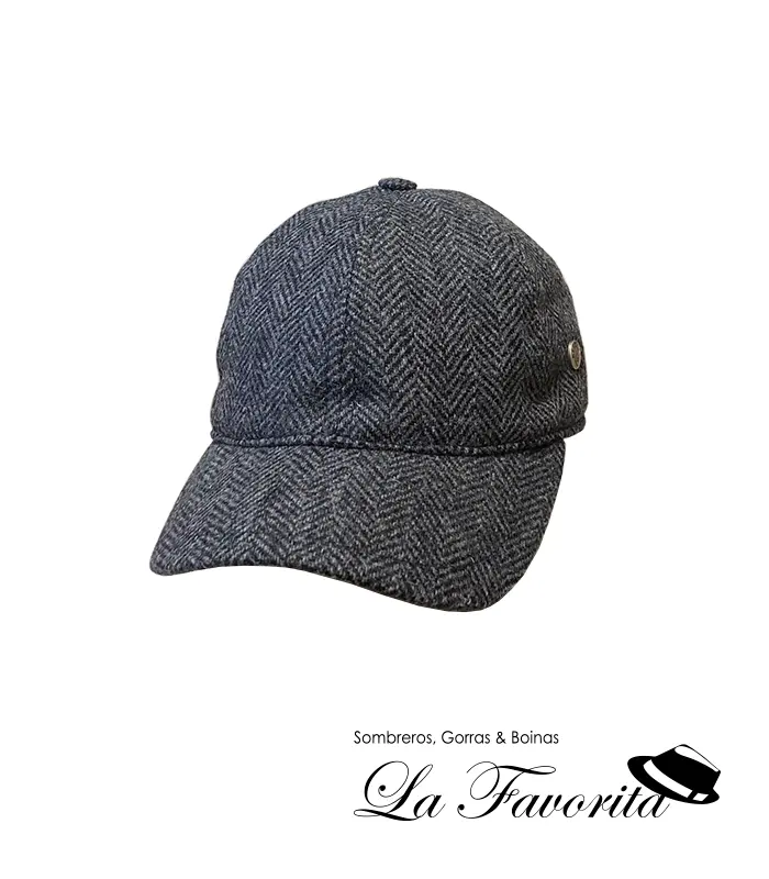 Gorra deportiva lana Strike espiga gorda gris - Beirets