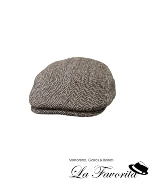 Gorra forma espiga orejeras 209402-0182 marrón - Hat Club