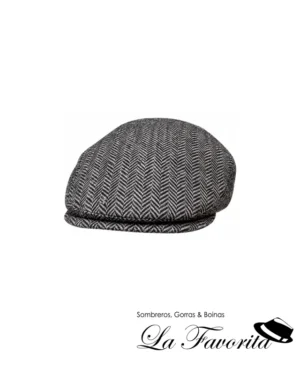 Gorra lana Lena espiga L1758F gris - Verra
