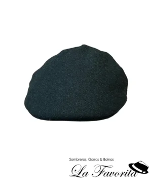 Gorra lana lisa Raúl verde - Beirets