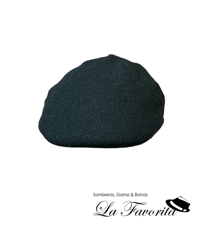 Gorra lana lisa Raúl verde - Beirets