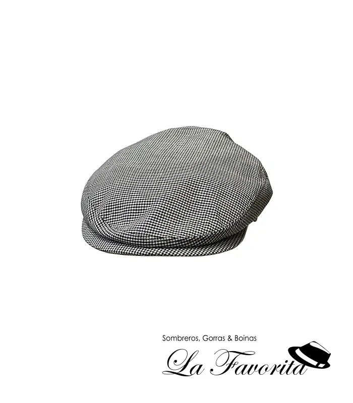 Gorra verano clásica algodón cuadrito 108417-0001 beig - Hat Club