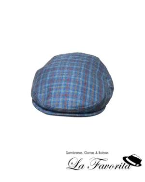 Gorra verano cuadros 25 108402-0110 azul - Hat Club