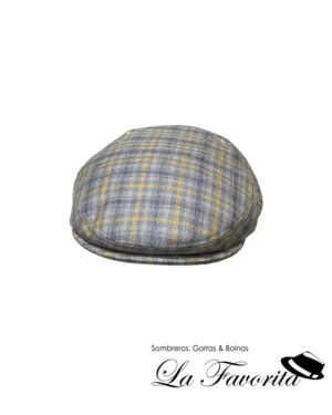 Gorra verano cuadros 25 108402-0110 beig - Hat Club