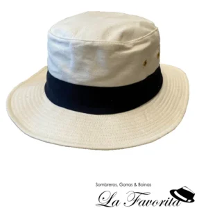 Gorro verano bucket algodón cubanito natural - Miralles