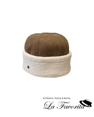 Gorro beanie ante 676910 marrón - Loevenich