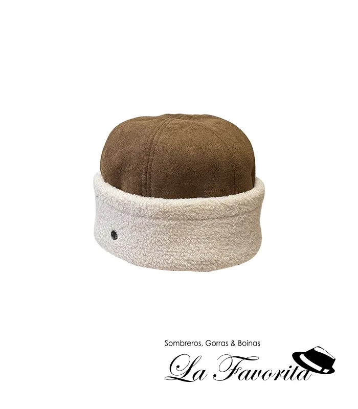 Gorro beanie ante 676910 marrón - Loevenich