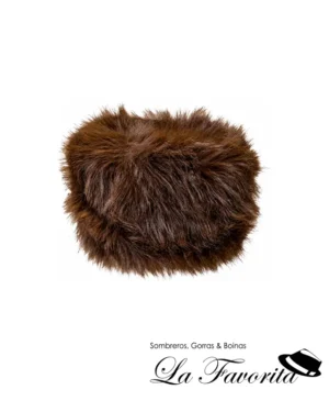 Gorro mujer pelo 676806 marrón - Loevenich
