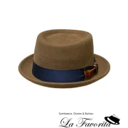 Sombrero pork pie lana 47825 camel - Alfonso D'Este